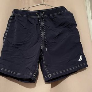 Navy NAUTICA Swim Trunks Mens M